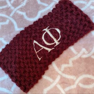 Alpha Phi Chunky Knitted Headband